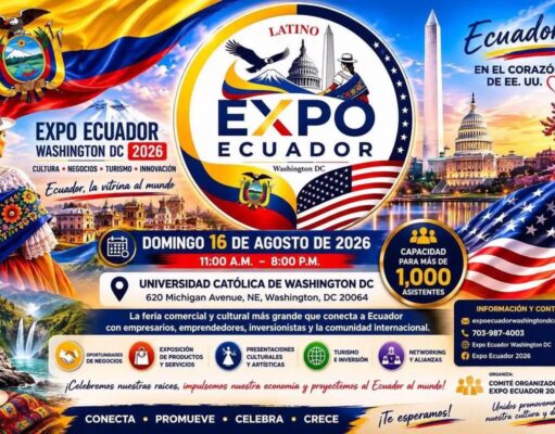 đȘđš EXPO ECUADOR WASHINGTON DC 2026: Ecuador abre sus puertas al mundo desde la capital de los Estados Unidos